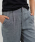 Women's Herringbone Straight Pants