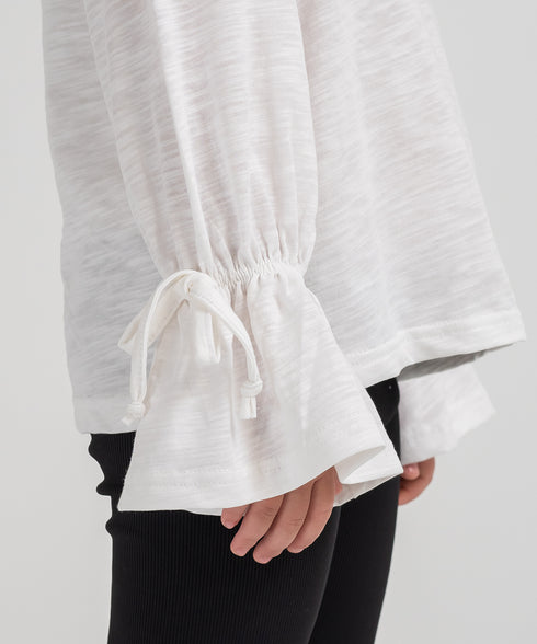 Girls' Ruffle Sleeve Tee