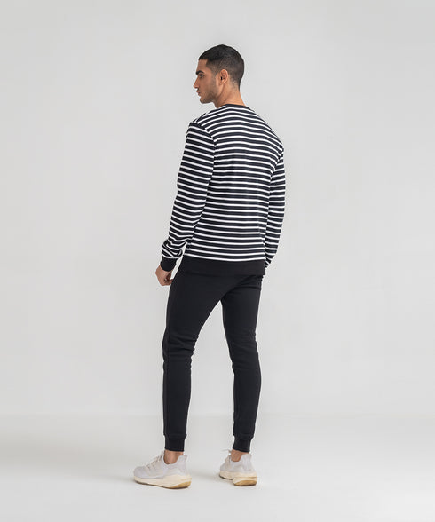 Men's Striped Sweatshirt