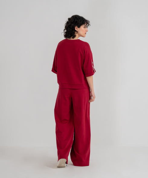 Women's Buckle Cropped Tee