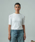 Women's Gathered Sleeve Top