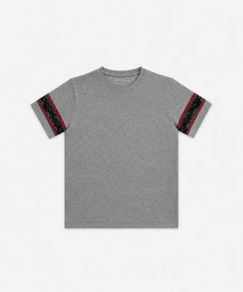 Boys' Pique Striped Tee