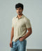 Men's Striped Polo