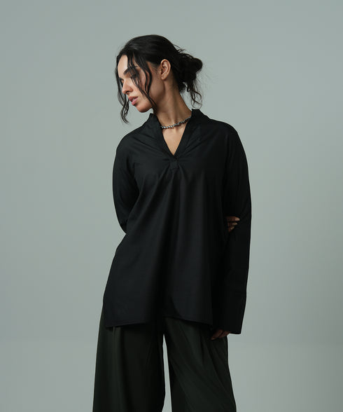 Women's Feels Like Silk Tunic Shirt