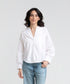 Women's Pleated Sleeve Shirt