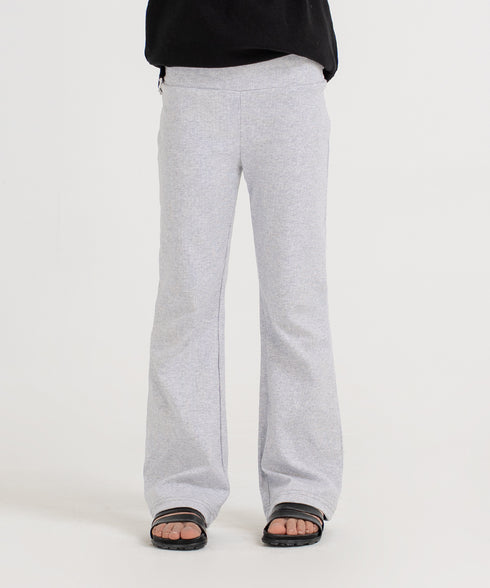Girls' Rib Bootcut Pants