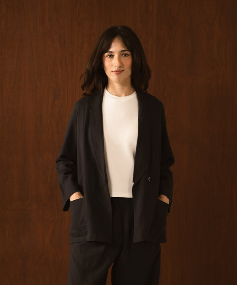 Women's Linen Blazer