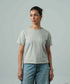 Women's Melange Raw Edges Tee
