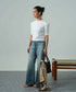 Women's Gathered Sleeve Top