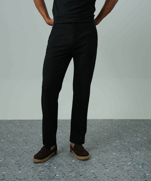 Men's Rib Straight Pants