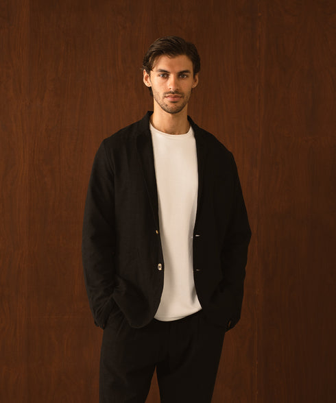 Men's Linen Blazer