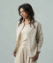 Women's Striped Button Down Shirt