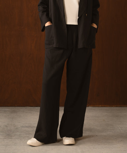 Women's Linen Tailored Pants