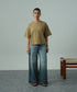 Women's Contrast Stitch Boxy Tee