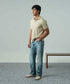Men's Striped Polo