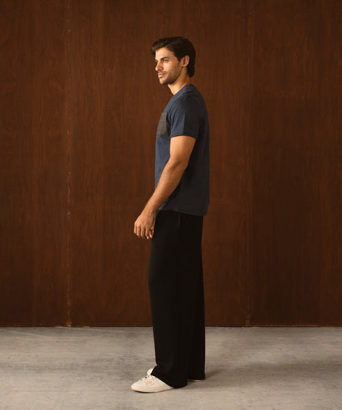 Men's Contrast Pocket Tee