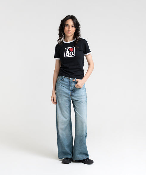 Women's Contrast Binding Tee