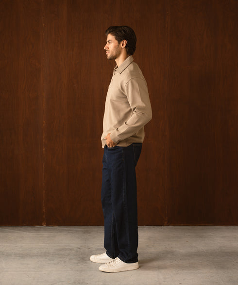Men's Tech Spacer Collared Sweatshirt