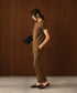 Women's LuxeStretch Pleat Tapered Pants