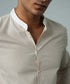Men's Contrast Striped Shirt