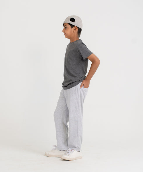Boys' Rib Straight Pants
