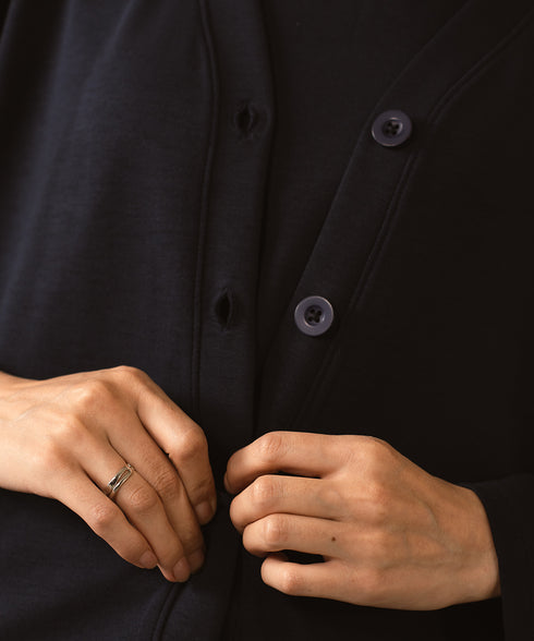 Women's LuxeStretch Button Cardigan