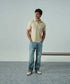 Men's Striped Polo