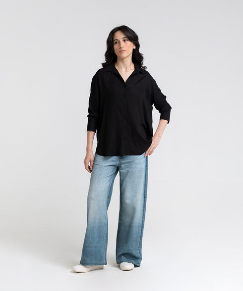 Women's Relaxed Button Down shirt