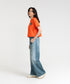 Women's Cropped Panel Tee