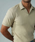 Men's Striped Polo
