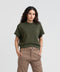 Women's Short Sleeve Sweatshirt