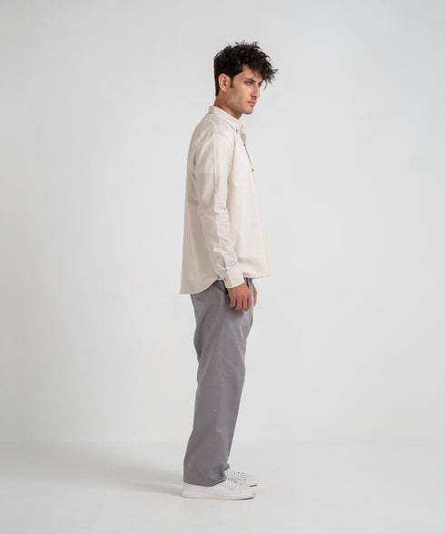 Men's Twill Button Down Shirt