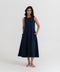 Women's Sleeveless Flared Dress