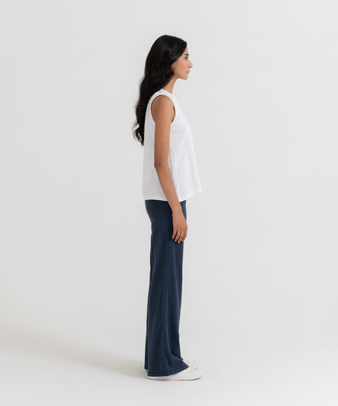 Women's Melange Flared Pants