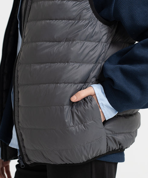 Goose Down Reversible Gilet