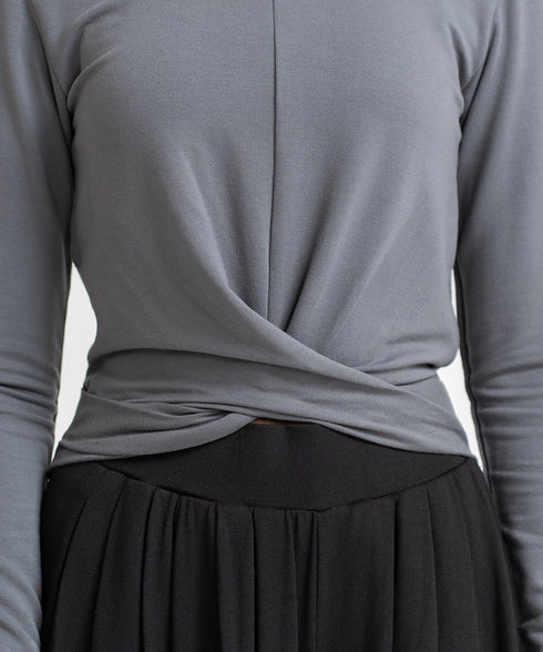 Women's Modal Twisted Hem Tee