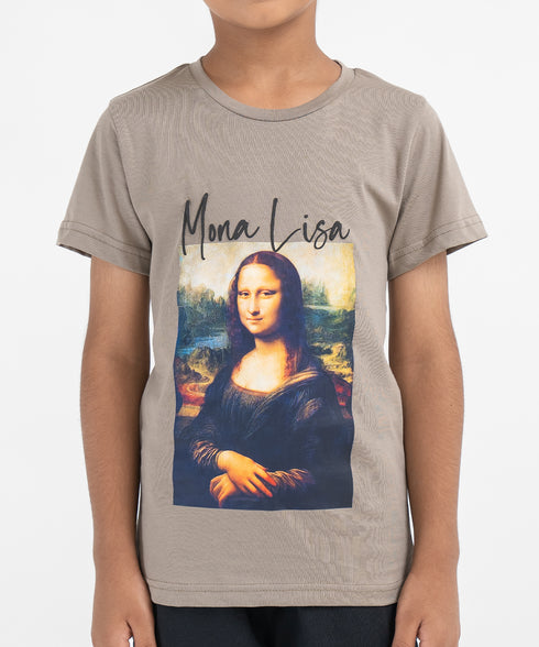 Kids' Mona Lisa Boxy Tee