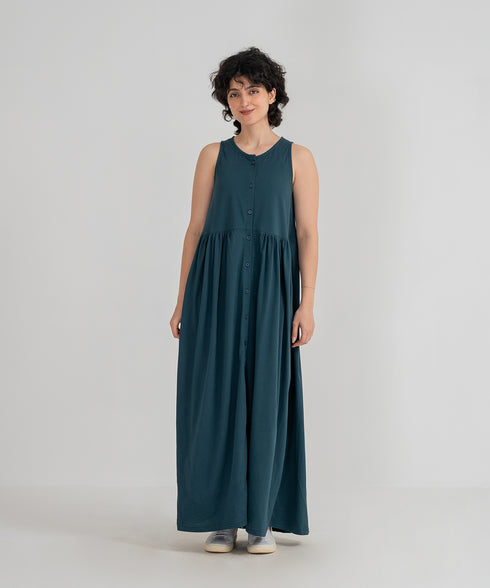 Women's Tank Button Down Dress