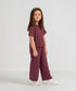 Girls' Cropped Pajama Set