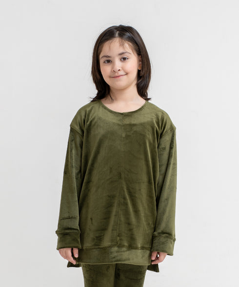 Girls' Velour Shirt