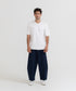 Men's Barrel Leg Cropped Pants