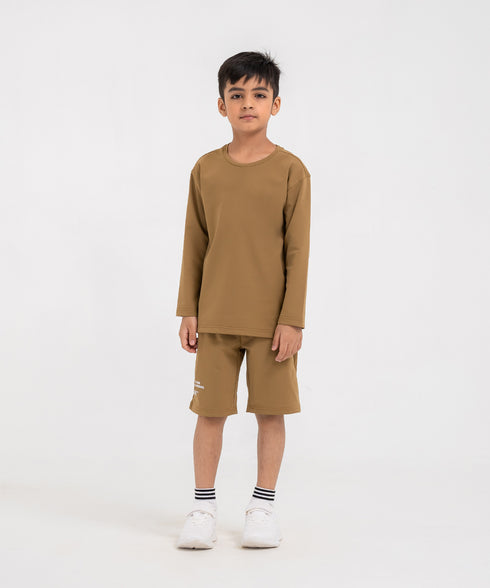Kid's B-Fit Drop Shoulder Full Sleeve Tee