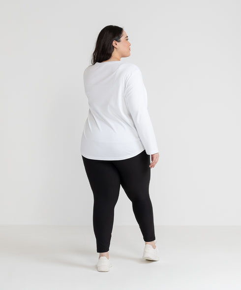 Women's Plus Perfect Long Sleeve Tee