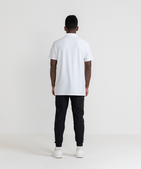 Men's B-Fit Solid Mesh Polo