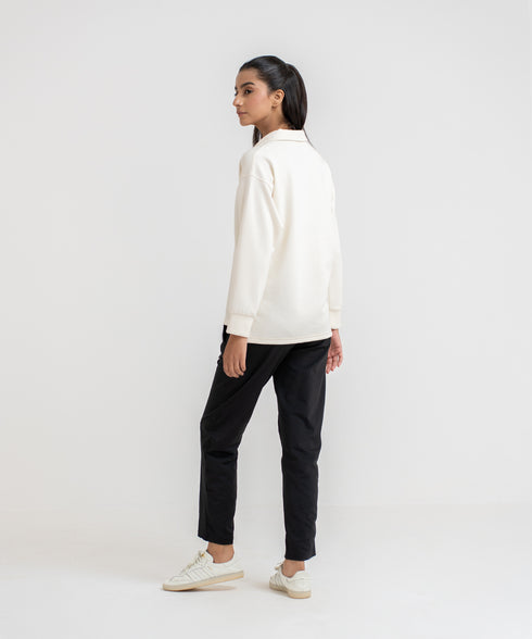 Women's LuxeStretch Collared Shirt