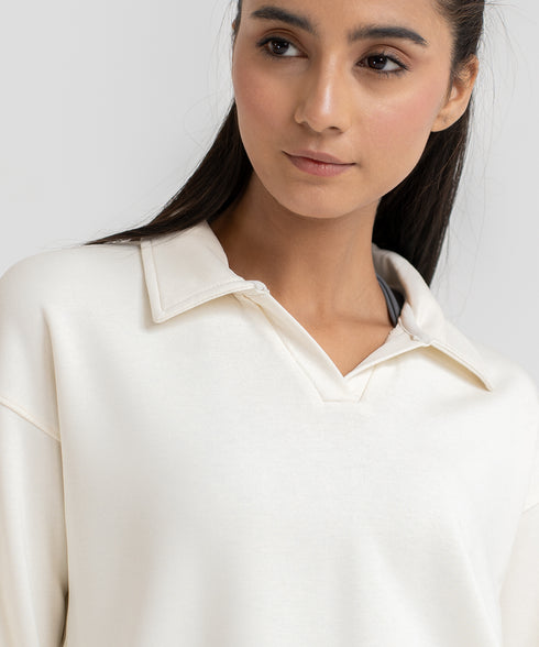 Women's LuxeStretch Collared Shirt