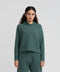 Women's Rib Cropped Hoodie