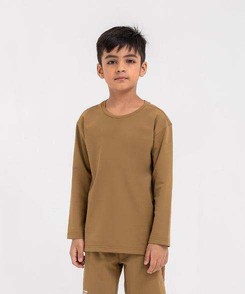 Kid's B-Fit Drop Shoulder Full Sleeve Tee
