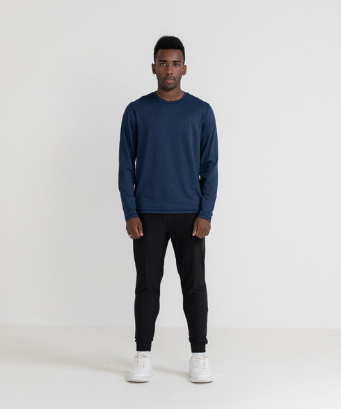 Men's B-Fit Melange overlock Tee