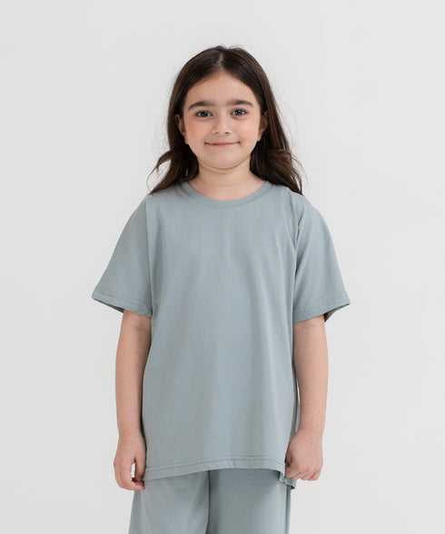 Girls' Cap Sleeves Relaxed Tee
